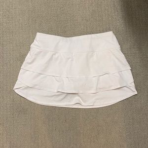 athleta white tennis skirt